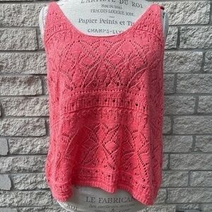 Crochet Style Tank    BBB1